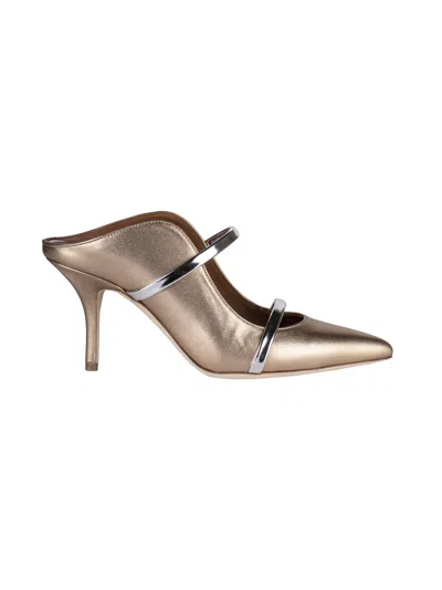 Malone Souliers Slip-on Pumps In Gold