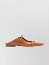 Malone Souliers Maureen Double-strap Leather Flats