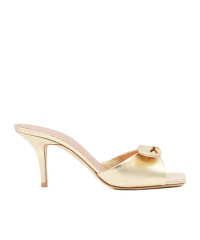 Malone Souliers Square-headed High-heeled Sandals In Nude