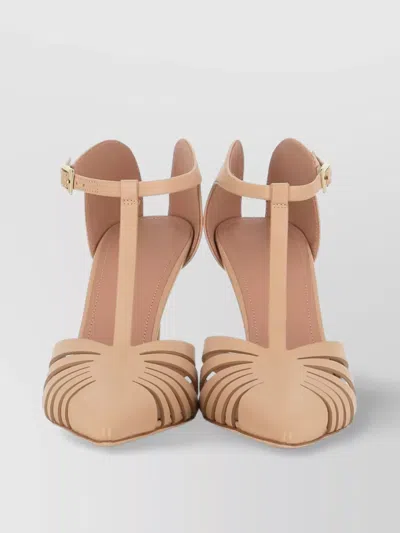 Malone Souliers Strappy T-bar Stiletto Sandals