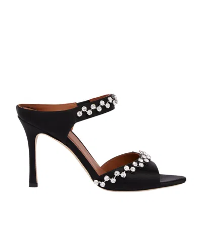Malone Souliers Tala 90mm Crystal-embellished Sandals In Black