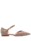Malone Souliers Ulla 10 Flat Mary Jane In Brown