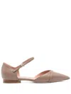 Malone Souliers Ulla 10 Flat Mary Jane In Brown