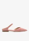 Malone Souliers 10mm Uma Flats Deep Blush In Pink