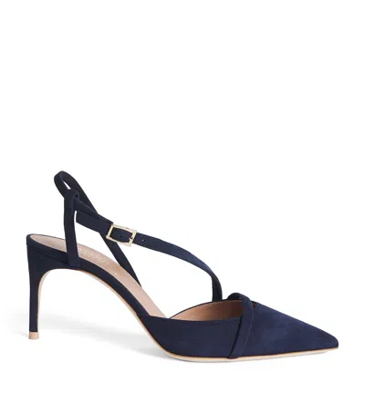 Malone Souliers Valeria Slingback Pumps 70 In Blue