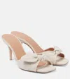 Malone Souliers Vargas 70 Canvas Mules In Beige