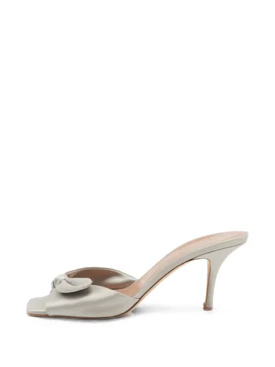 Pre-owned Malone Souliers Vargas Knotted Sandals In Gray