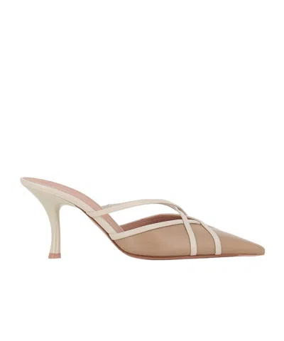 Malone Souliers Sabot Vera 70-2 In Avorio/nudo