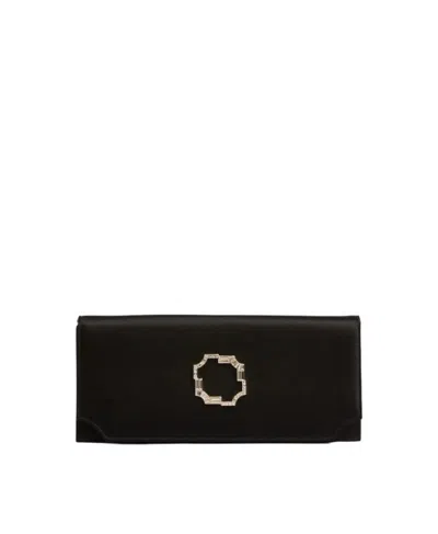 Malone Souliers Vivien Clutch In Black