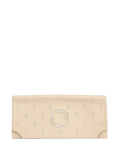 Malone Souliers Vivien Clutch Bag In Neutrals