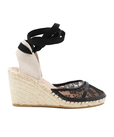 Malone Souliers Wedge Heel Sandals In Nude