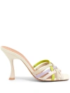 Malone Souliers West 90mm Leather Sandals In Multicolor