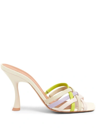 Malone Souliers West 90mm Leather Sandals In Multicolor