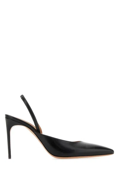 Malone Souliers Women Black Leather Pumps