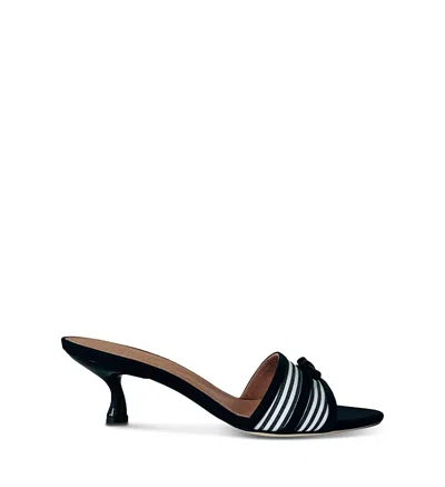 Malone Souliers Women's Eloise 45 Slide Sandals In Black/black