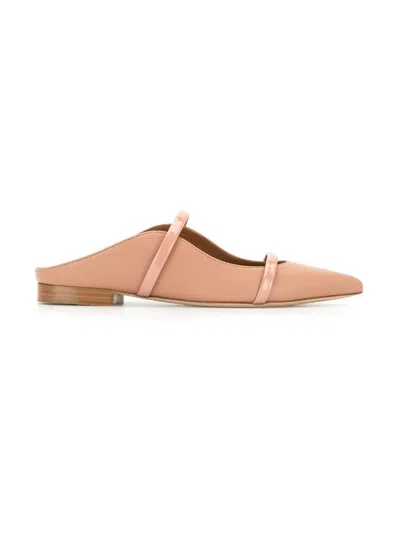 Malone Souliers Women's Maureen Leather Flat Mules In Pink
