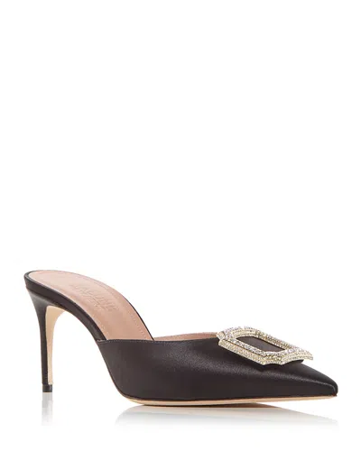 Malone Souliers Women's Mona Embellished Pointed Toe Pumps In White