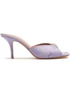 Malone Souliers Patricia 70mm Satin Mules In Lilac