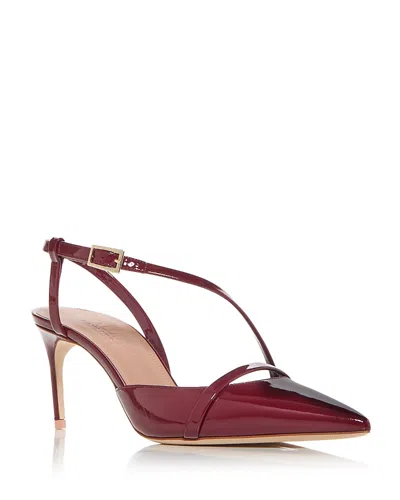 Malone Souliers Women's Valeria Pointed Toe Slingback Pumps In Patent
