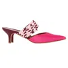Malone Souliers Woven Maisie Sandals In Pink Raffia In Pink