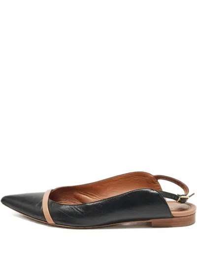 Pre-owned Malone Souliers X Roy Luwolt 2024 Marion Pumps In Black