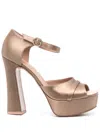 Malone Souliers Yuri 125mm Leather Sandals In Brown