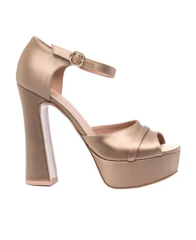MALONE SOULIERS YURI 125MM LEATHER SANDALS