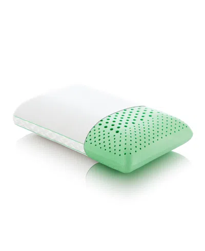 Malouf Z Zoned Activedough Gel Memory Foam Pillow In Green