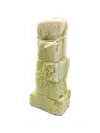 Malte Van Der Meyden Layered Stack Candle In Green