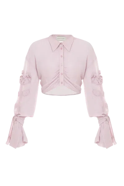Malva Florea Shirt In Taffy Pink