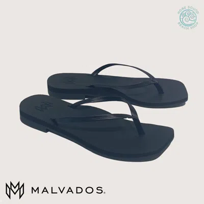 Malvados Women's Lola Sandal In Noir In Blue