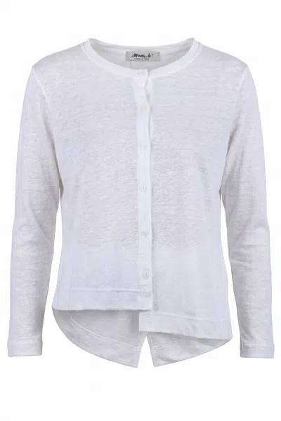 Mama B - Cardigan - 471431 - Milk In White