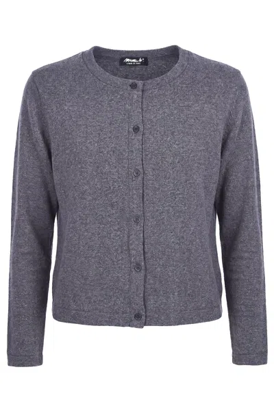 Mama B - Cardigan - 480032 - Dark Grey In Gray