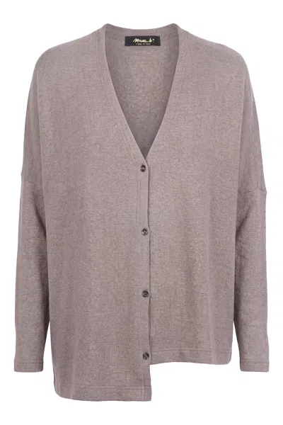 Mama B - Cardigan - 480050 - Tortora In Brown