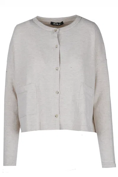 Mama B - Cardigan - 480059 - Beige In Gray