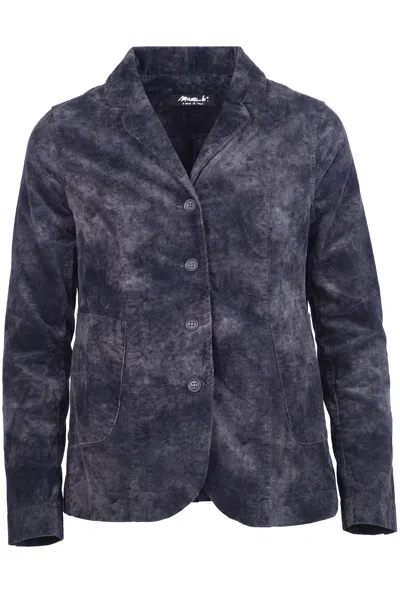 Mama B - Jacket - 480036 - Dark Grey In Blue