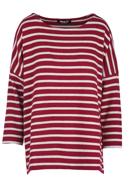 Mama B - Shirt - 480055 - Red/beige
