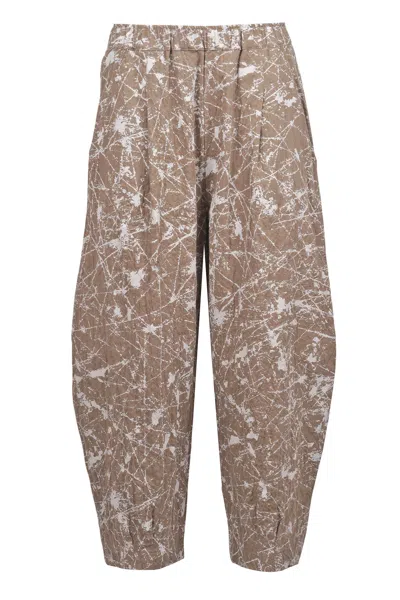 Mama B - Trousers - 471386 - Kaki In Brown