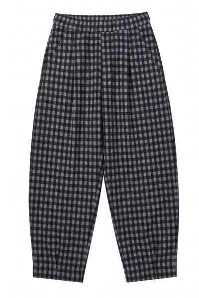 Mama B - Trousers - 480028 - Black/grigio In Multi