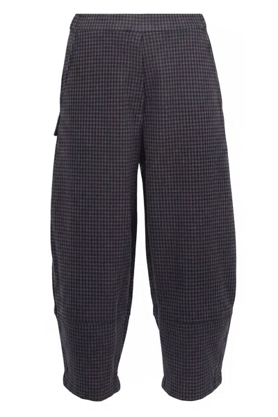 Mama B - Trousers - 480046 - Tortora/blu In Blue