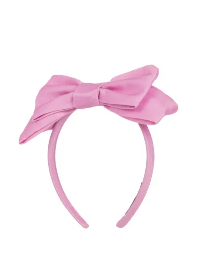 Mama Luma Bow-embellishment Headband In Pink