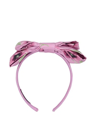 Mama Luma Kids' Floral-pattern Headband In Multi