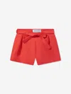 MAMA LUMA MAMA LUMA GIRLS STRIPED MINI SHORTS