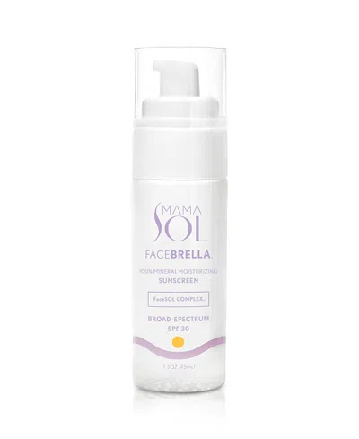 Mama Sol Facebrella 100% Mineral Moisturizing Sunscreen Spf 30