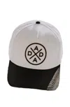 Mama X Brand Men's Dada Baseball Cap In Black/white In Multi