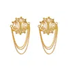 Mamba Women's Alma Golden Studs In Gold