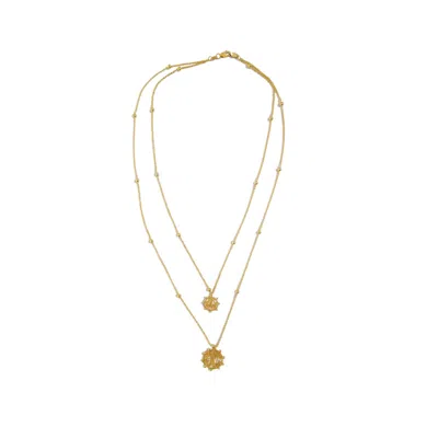 Mamba Women's Alma Simple Golden Necklace