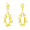 Mamba Women's Long Candelita Golden Earrings