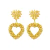 Mamba Women's Milagros Mini Silhouette Golden Earrings