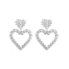 Mamba Women's Milagros Silhouette Silver Earrings